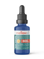 Mellow Oil Day Drops: 800mg of Cannabinoids per mL with Pure + Full Spectrum CBD and CBG
